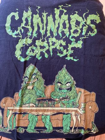 Cannabis Corpse T-Shirt (Death Metal, Grösse: L) 🤘