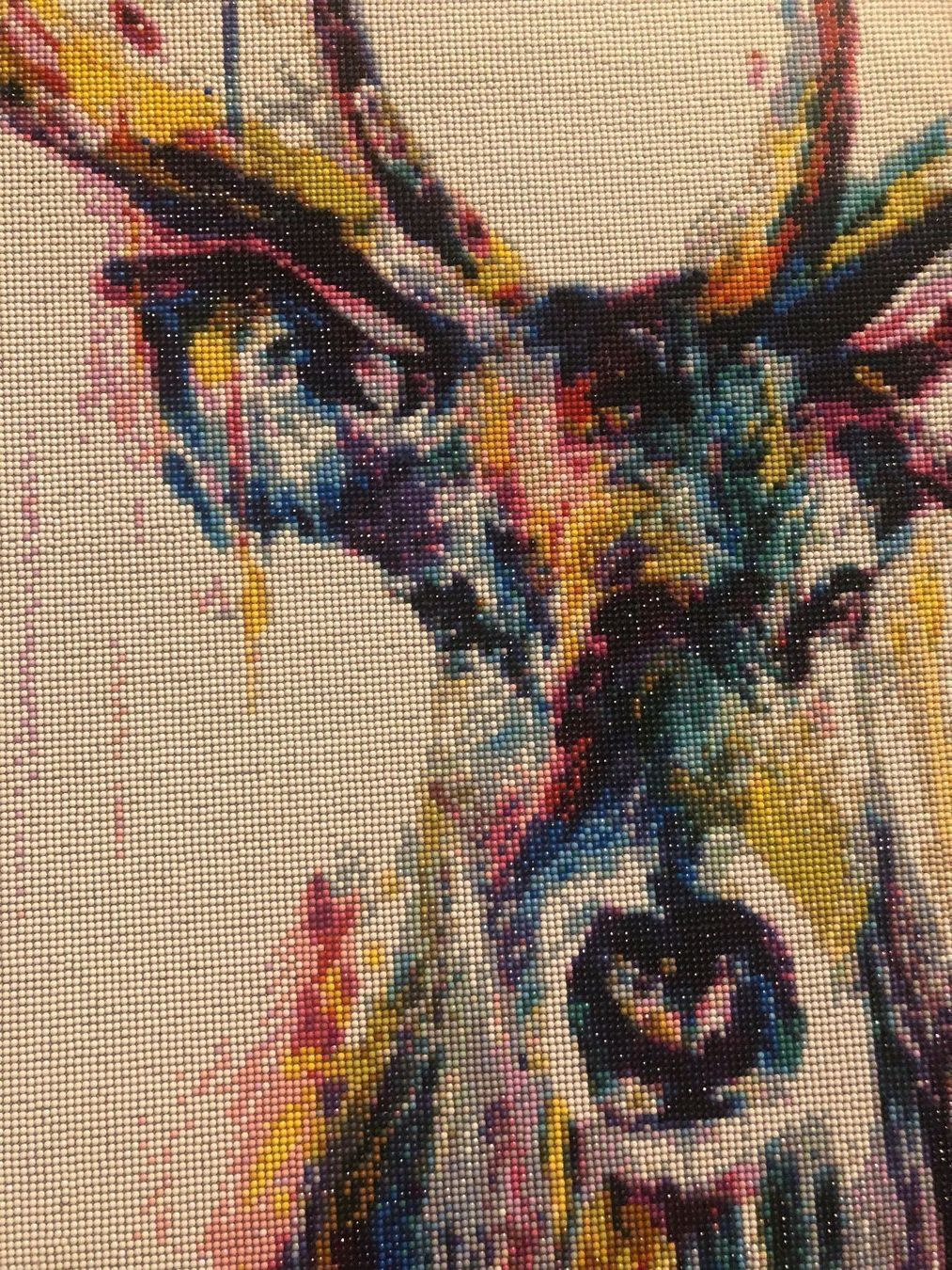 Foto & Immagini: Pixel Pop Art Hirsch Bild   70x 110 – Nuovo e nell'imballaggio originale da Kollbrunn venduto da sHo01 3