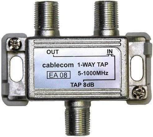 Laufwerke & Adapter: 1 Way Tap TV Verteiler EA08 – Neu und originalverpackt aus Villmergen von Elektro-Mueller