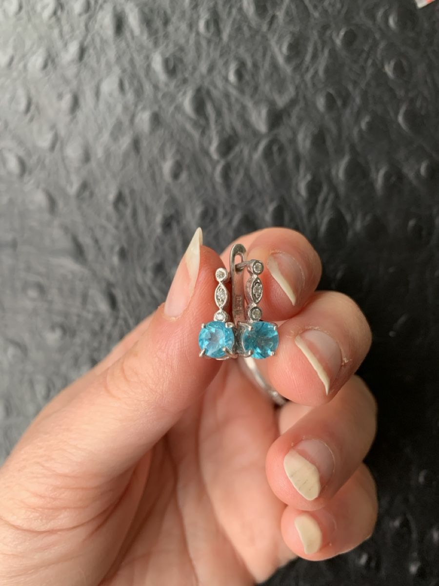 Ohrringe & -stecker: Ohrhänger mit Apatit Silber – Neu (gemäss Beschreibung) aus Birsfelden von Exclusivity 2