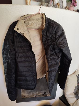 Steppjacke Marc O'Polo schwarz beige wendbar gebraucht