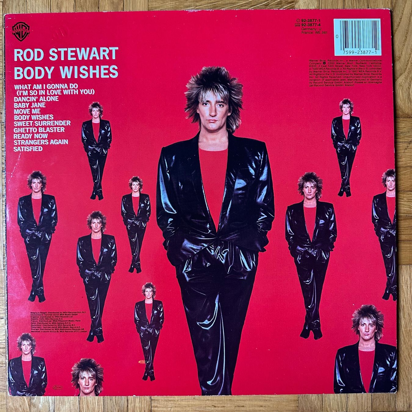 Dischi in vinile: LP - Rod Stewart - Body Wishes – Usato da Breganzona venduto da Onairda75 1