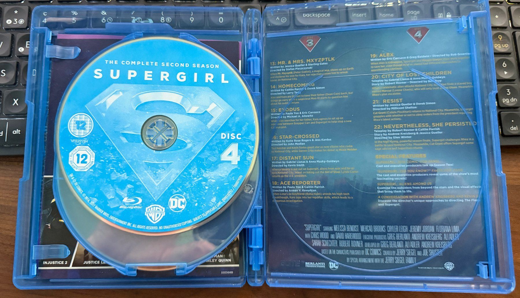 Tutti i DVDs: Supergirl - Saison 2 (2017) - Blu-ray – Usato da Semsales venduto da __Florian__ 5