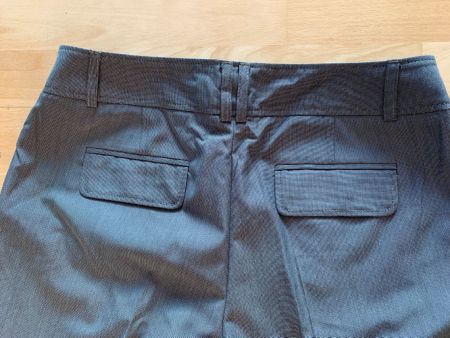 ESPRIT Damen Hose, Gr. 38, Grau meliert, NEU