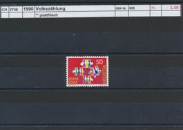 1990 "Volkszählung", ** postfrisch