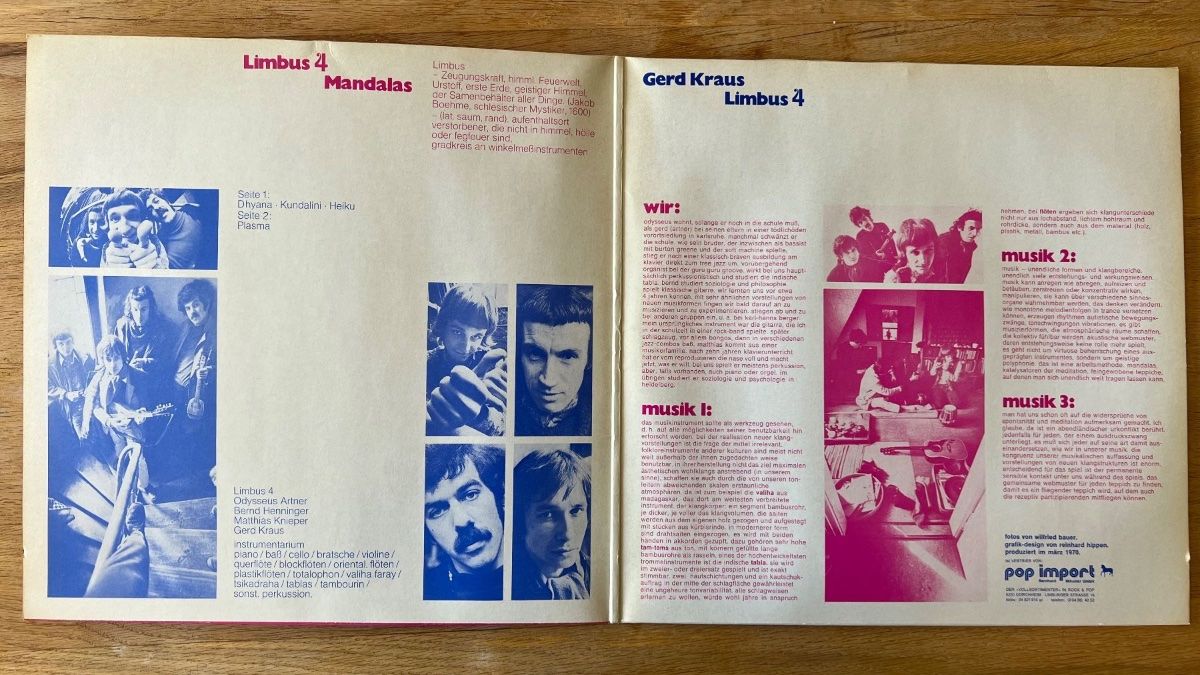 Vinyles: Limbus 4 - Mandalas / D-Press. 1983 - TOP – D'occasion à Gais par soundcave57 2