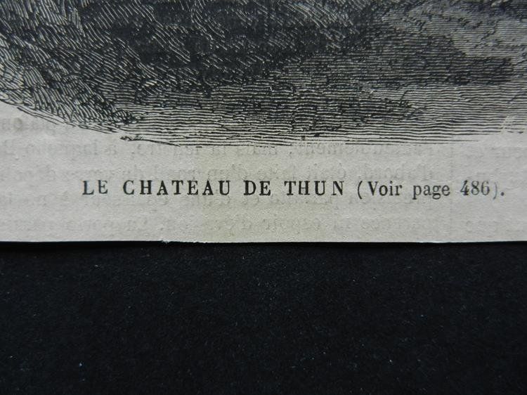 Stiche: Le château de Thun – Gebraucht aus Risch von Rischli15 2