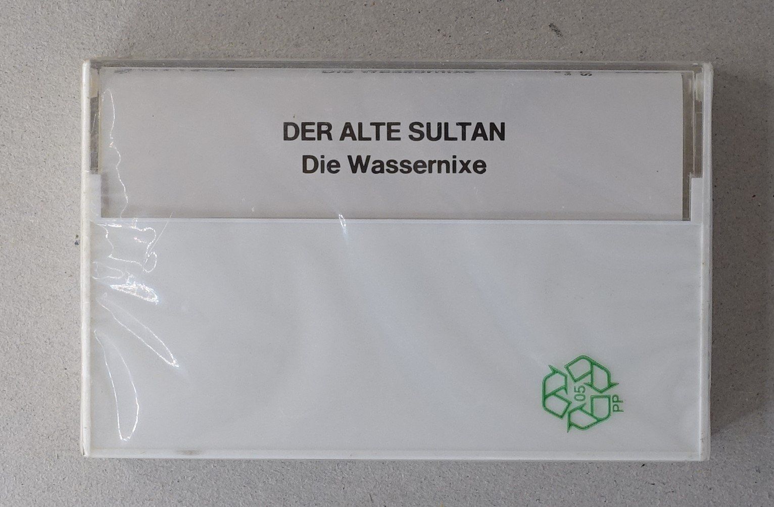 Musicassette: Der alte Sultan / Die Wassernixe – Nuovo e nell'imballaggio originale da Sessa venduto da discoverymedia 1