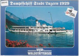 Dampfschiff Stadt Luzern 1929 - Vierwaldstättersee