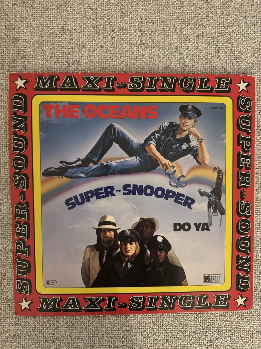 Dischi in vinile: The Oceans -  Super-Snooper - 12" Maxi - 80s – Usato da Rorbas venduto da BlackstarRecords 1