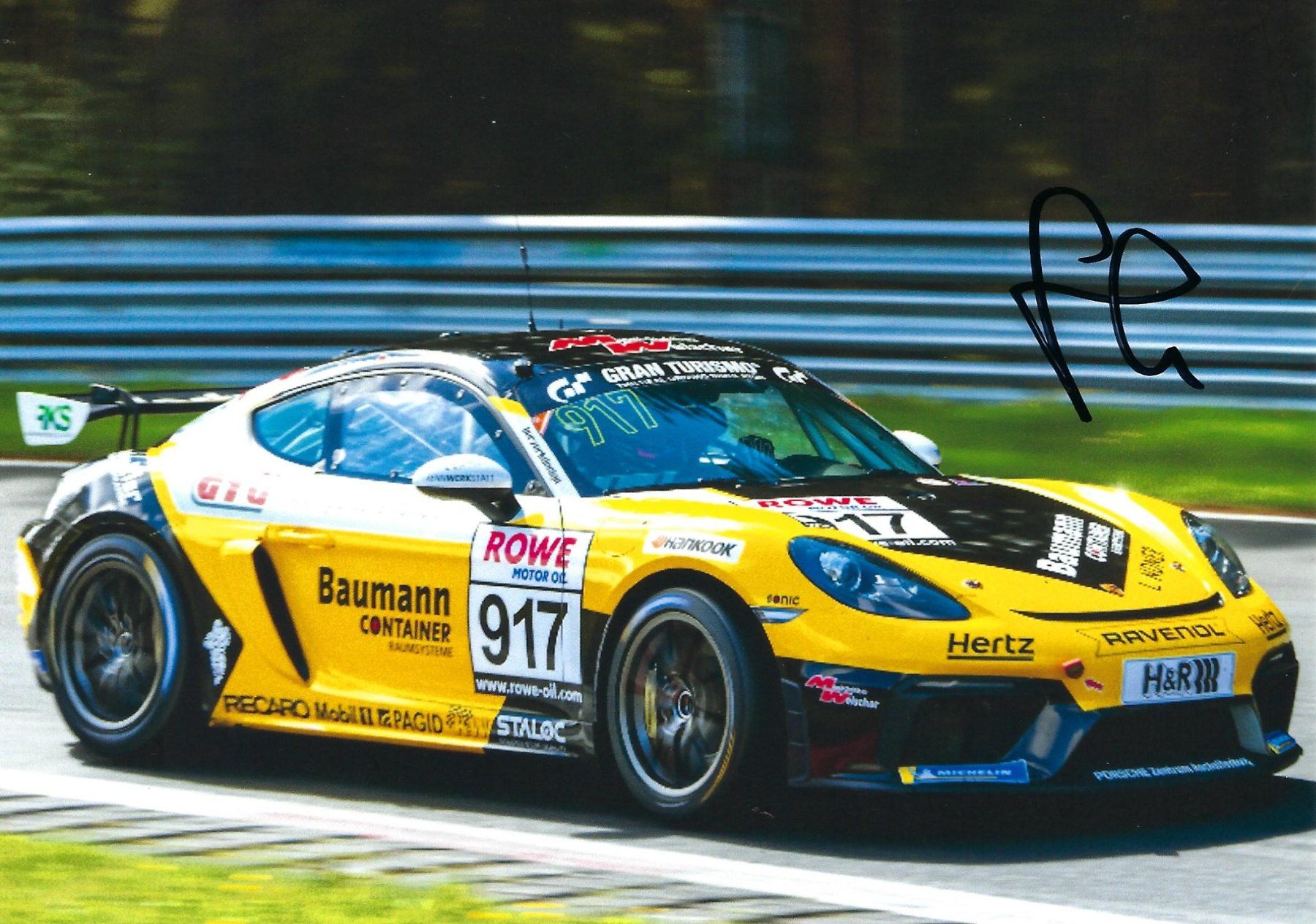 Autografi: Foto; Ivan Jacoma, Cayman GT 4 Trophy – Usato da Aarburg venduto da Hktm