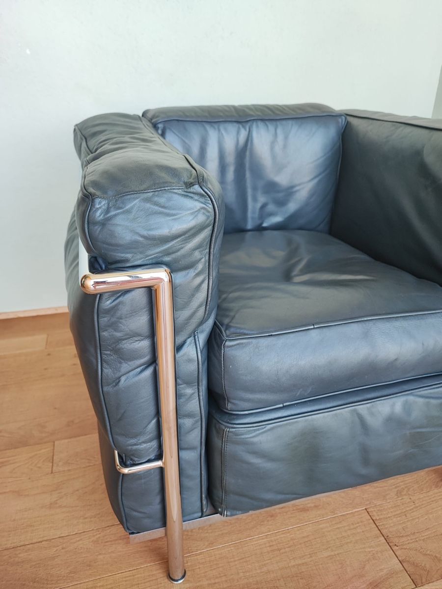 Poltrone: Replika Sessel LC2 im Stil von Le Corbusier – Usato da Dielsdorf venduto da rlx_geek 1