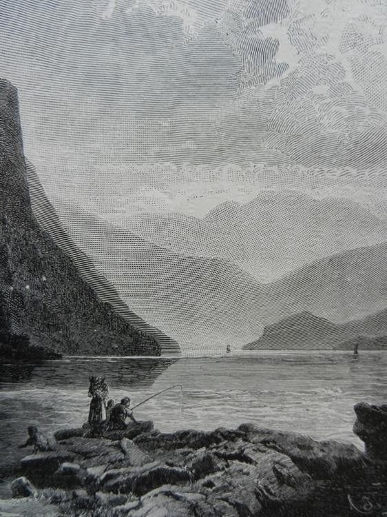 Stiche: Walensee Xylographie – Gebraucht aus Risch von Rischli15 6