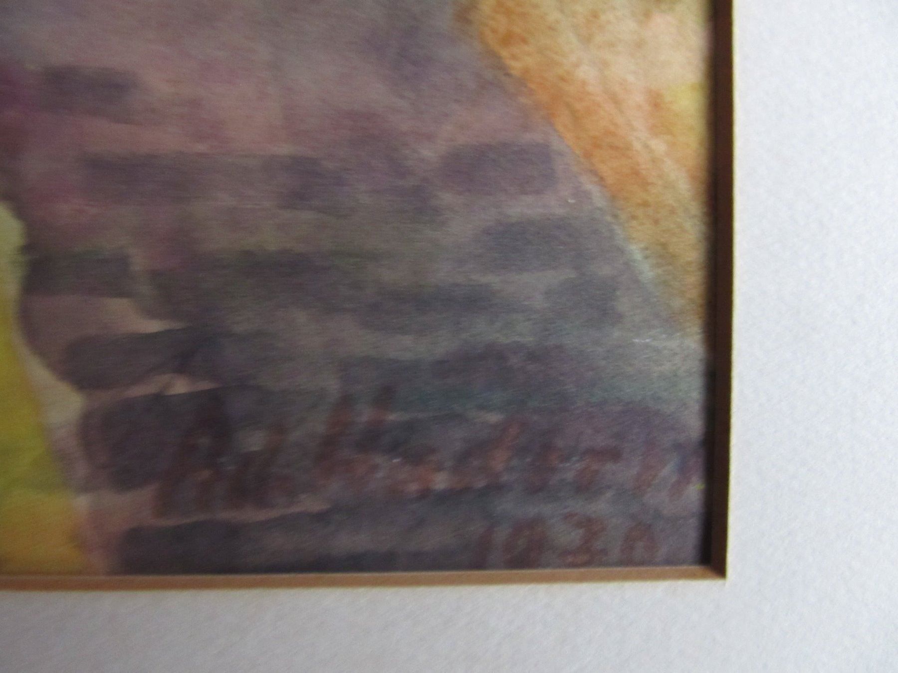 Foto & Immagini: HADORN ADOLF ORIGINAL AQUARELL SIGNIERT – Usato da Gersau venduto da grafik-kunst 2