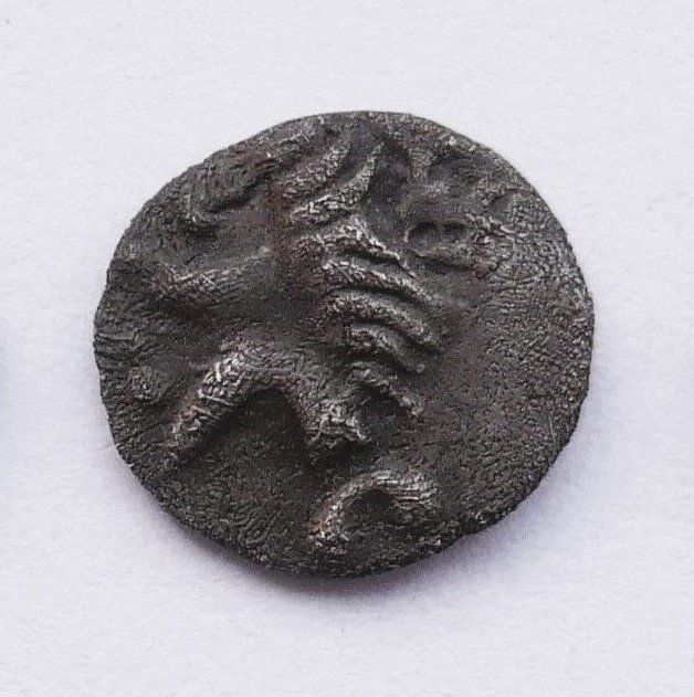 Alle Münzen: Vindeliker, Kleinsilber Stachelhaar, Typ Manching 2 – Gebraucht aus Birmenstorf AG von tritonius