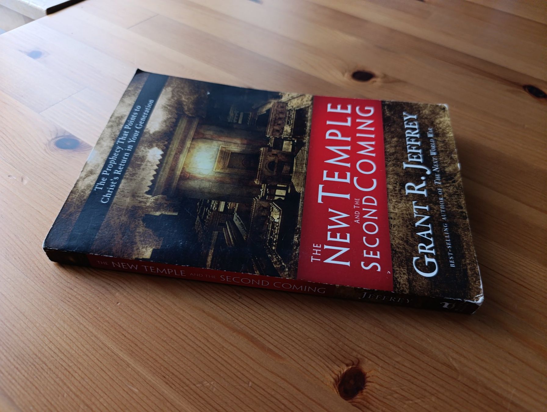Libri: New Temple and the Second Coming - Grant Jeffrey – Usato da Prangins venduto da Timband 2