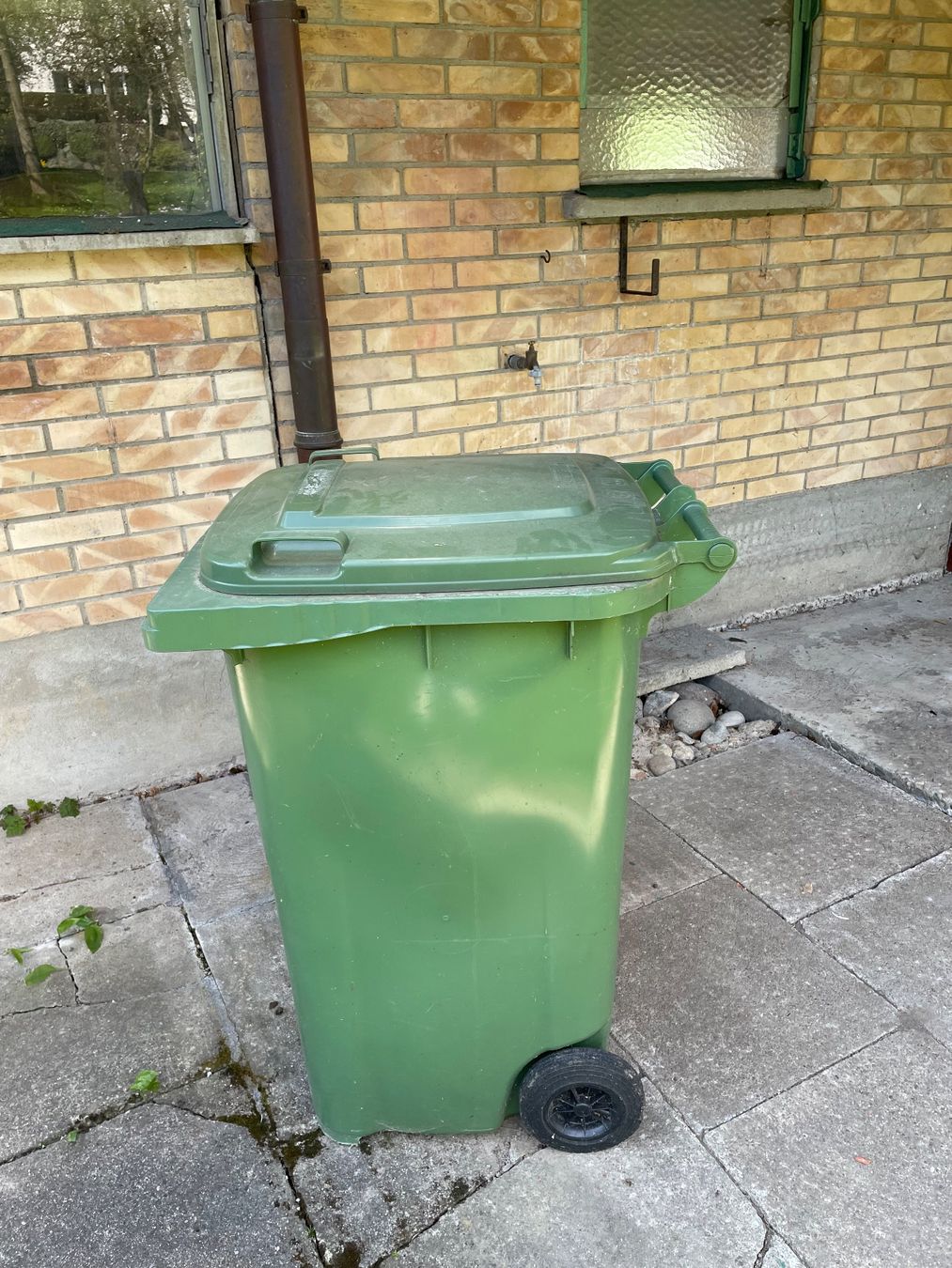Abfalleimer: Grosse, grüne Abfalltonne zu verkaufen. – Gebraucht aus Nottwil von BirgitKurmann 3