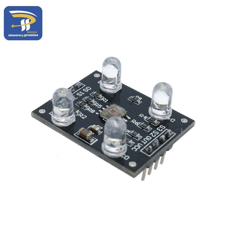 Componenti elettronici: TCS3200 (TCS230) Farberkennung Sensor Modul – Nuovo e nell'imballaggio originale da Illnau venduto da diy-shop