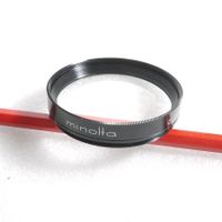 Minolta 55mm +1 Close-up Lens Macro Filter / filtre. Japan.