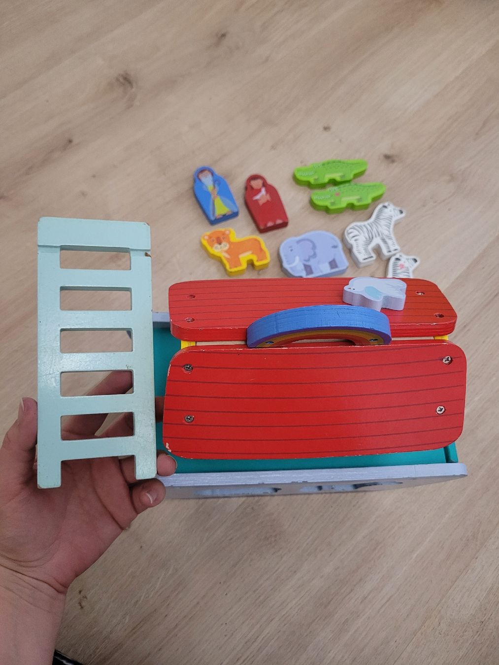 Puzzle: Arche Noah Holzpuzzle/-spiel – Usato da Lupsingen venduto da sta_wgg5 8