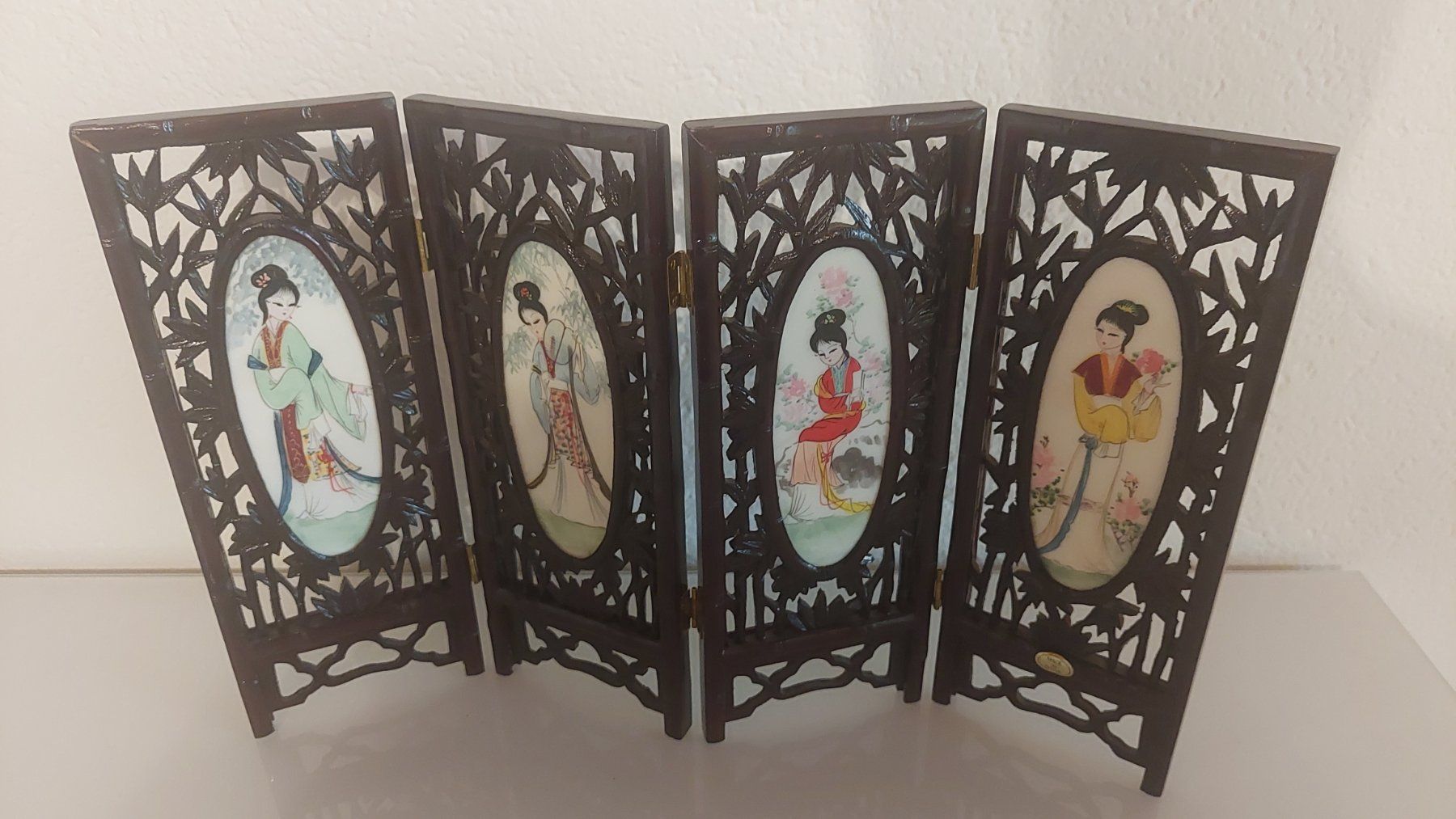 Tutte le decorazioni: Chinesischer Tischparavent – Usato da Erlinsbach venduto da pfunky 1