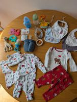 Newborn Kleiderpaket Gr.50/56 + nützliche Accessoires Packet