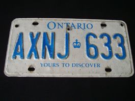 ONTARIO AXNJ 633