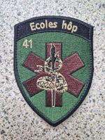 *** Badge Sanität Ecoles Hop 41 mit klett ***