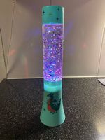 Farbwechselnde Glitzerlampe fürs Kinderzimmer