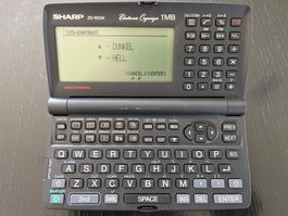Sharp ZQ-650M Electronic Organizer Vintage,