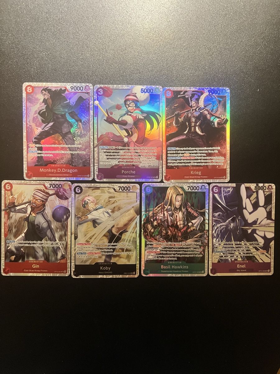 Carte collezionabili: One piece Div. SR Karten Lot 6 – Nuovo (secondo la descrizione) da Goldach venduto da Milosg3