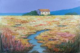 - Italienisches Gemälde - 60x40 cm
