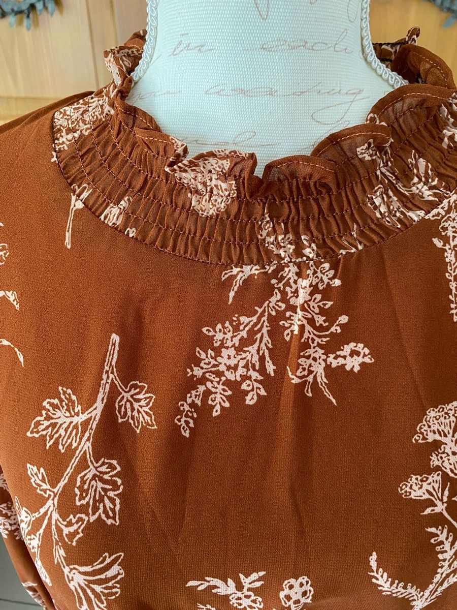 Shein Vestiti: Shein Kleid, orange, braun Gr. S – Usato da Ellikon an der Thur venduto da Bali1999 1