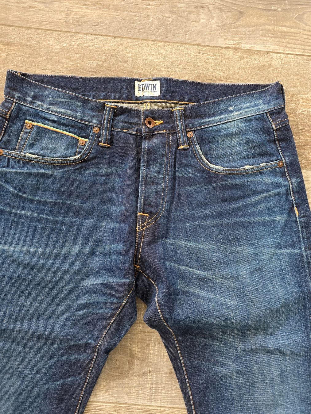 Edwin Jeans: EDWIN ED-55 Rainbow Selvage W33/L34 – Nuovo (secondo la descrizione) da Dietlikon venduto da Bonamesa 2