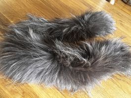 Echtpelz Manschette, Fellbesatz, Winter Accessoire