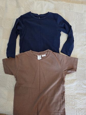 Set 2 T-Shirts H&M Zara Grösse 104 guter Zustand