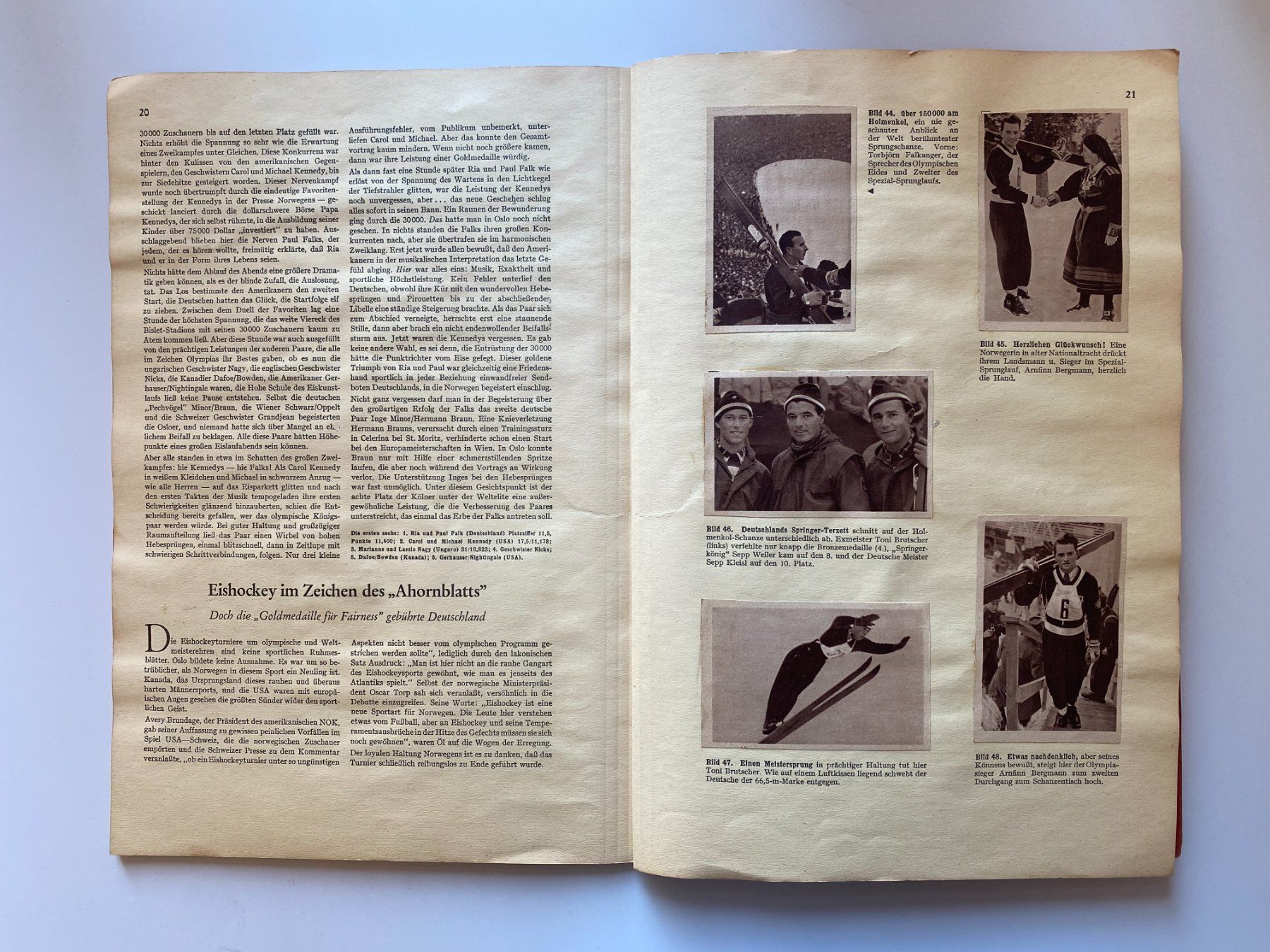 Libri: OLYMPIA Oslo 1952, Winterspiele ///G528 – Usato da Bern venduto da JMsoehne1987 3
