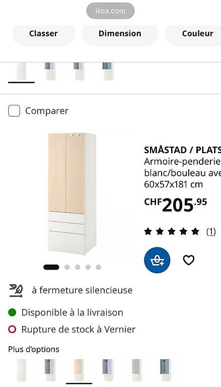 Armadi: Armoire enfant – Usato da Genève venduto da sth_2fcl 1