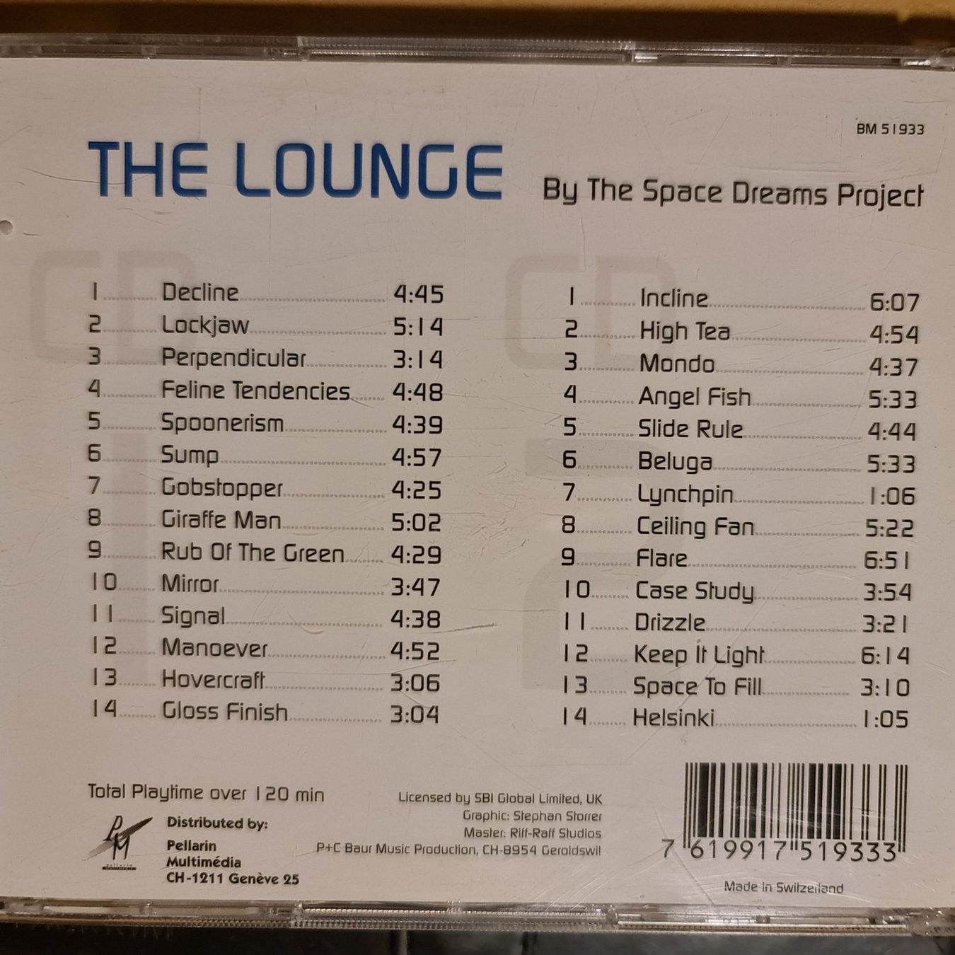 CD: The Lounge - by the space dreams project CD – Usato da Dintikon venduto da Vexi 1