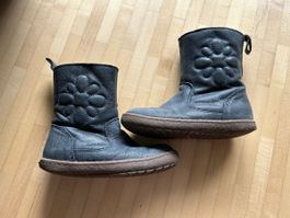 Leather Winter Boots - Size 27 - Flower Design - Great Price