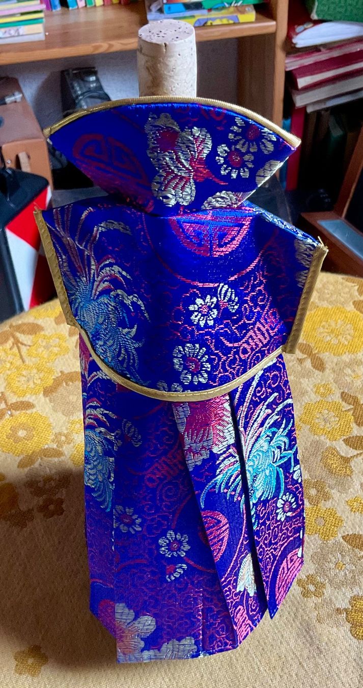 Tutte le decorazioni: Blaue Asiatische Weinflaschenhülle – Nuovo (secondo la descrizione) da Endingen venduto da nathan05 3
