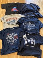7 T-Shirts Hard Rock Café / Rock / ungetragen ab CHF 1.00!