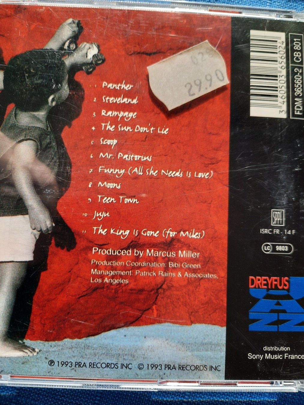 CDs: CD Markus Miller - The Sun don't be – D'occasion à Pully par bro_n52j 3