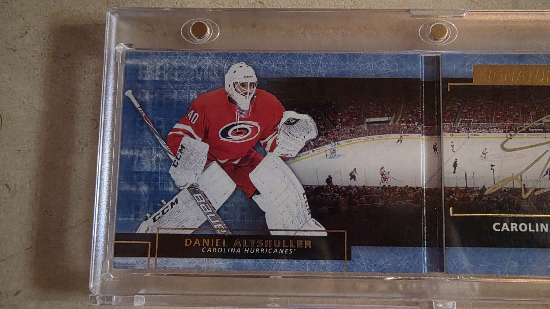 NHL Cartes à collectionner: Upper Deck premier- Daniel Altshuller Auto Booklet 2016 – Neuf (Voir description) à Boltigen par Calagero 2