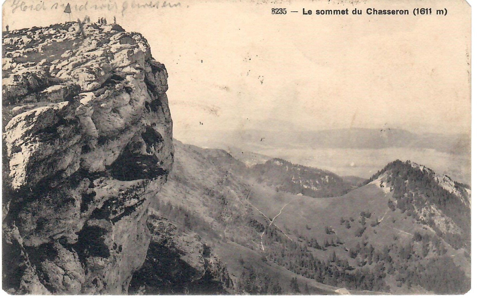 Cartoline postali: Le Chasseron - Sommet – Usato da Zweisimmen venduto da jakobsweg