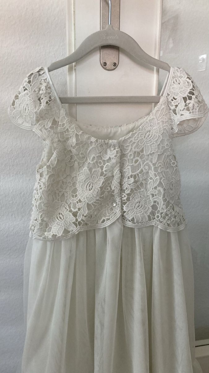 H&M Vestiti & Gonne: Tüllkleid mit Spitze, Gr. 122 – Usato da Hölstein venduto da Maramo 1