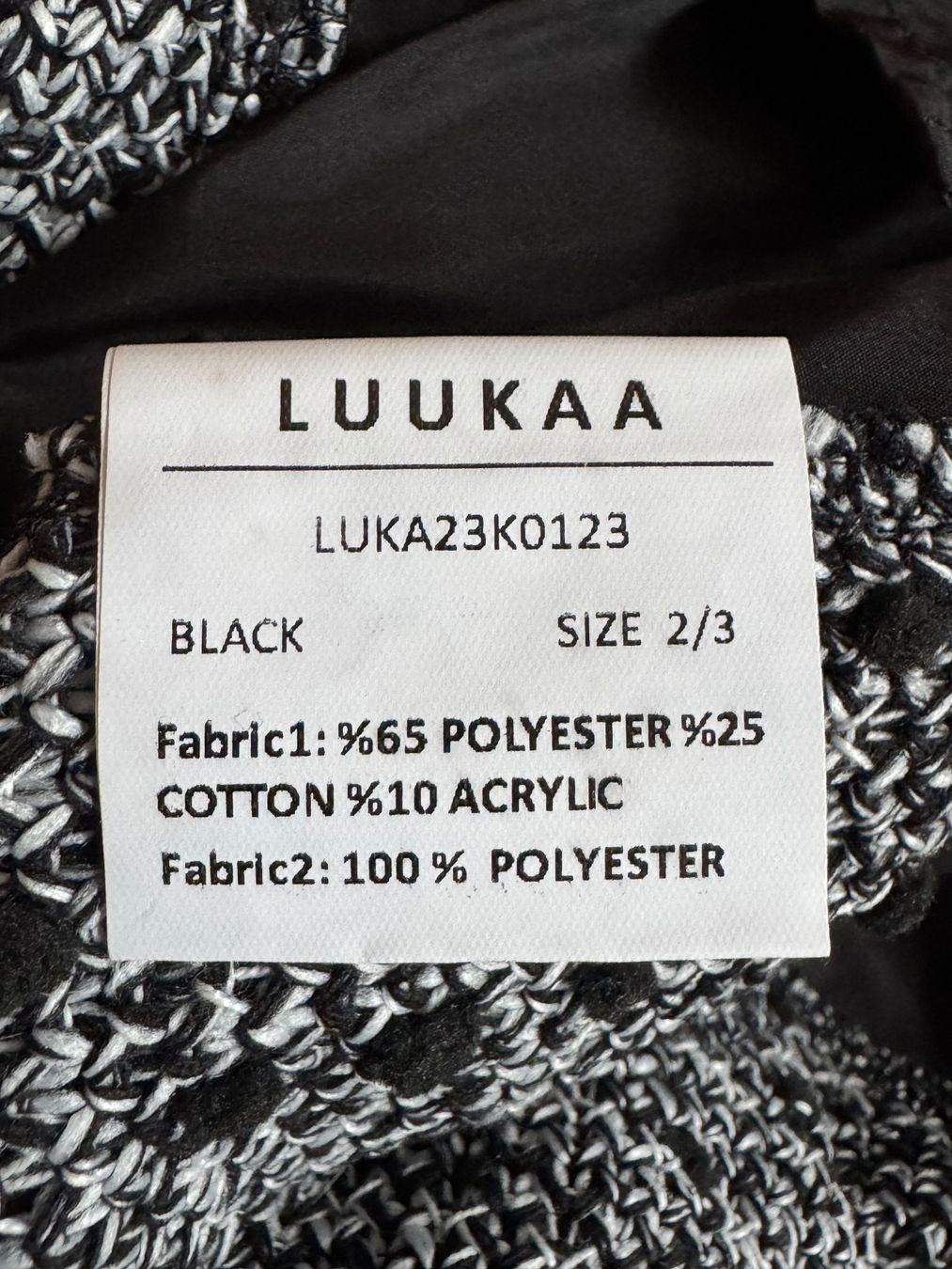 Maglioni & Felpe: Pull LUUKAA oversize noir et blanc, taille 40-42 – Nuovo (secondo la descrizione) da Morges venduto da sandy069 5