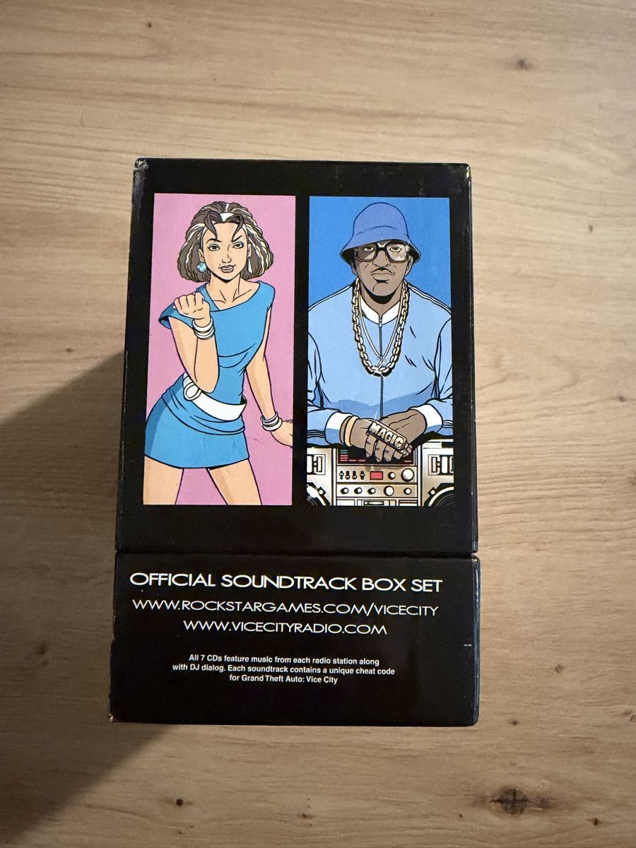 Giochi: GTA vice city soundtrack box – Usato da villars-sur-glâne venduto da azur93 3