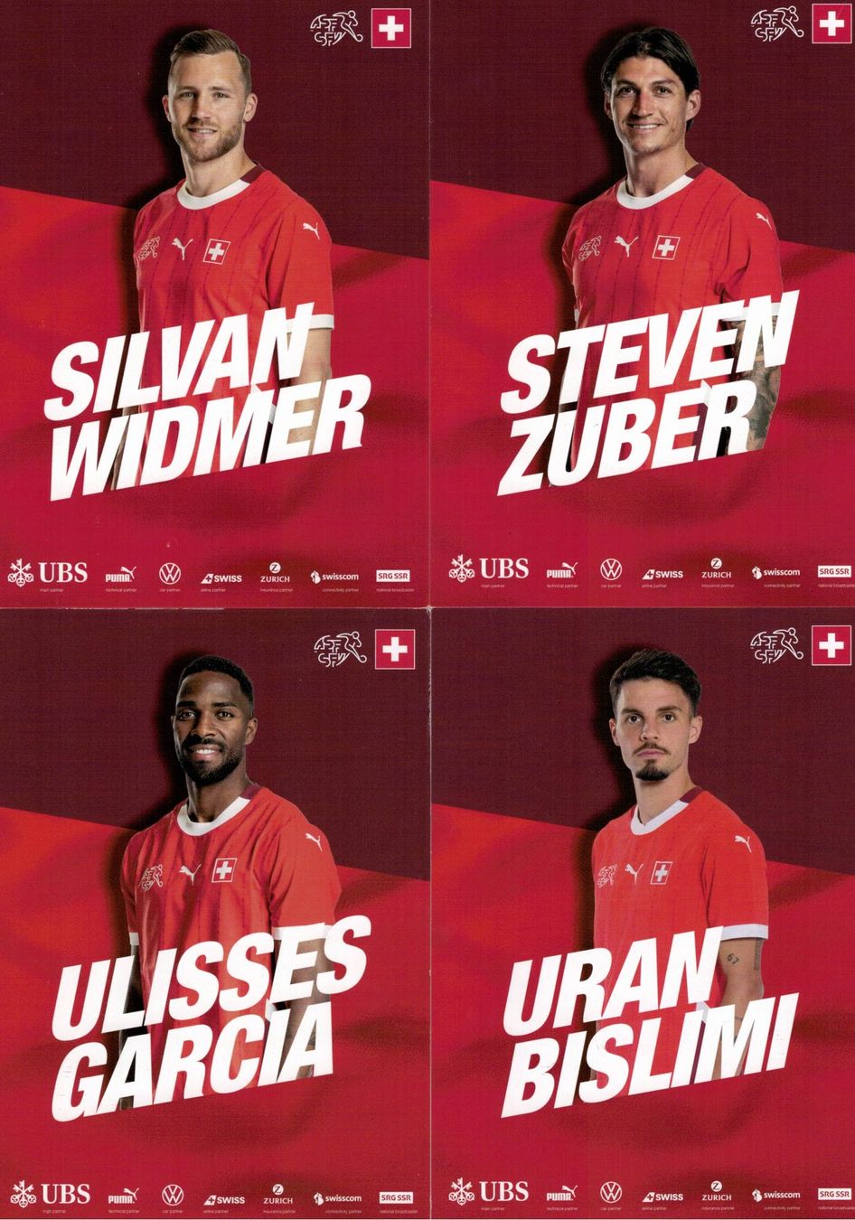 Autografi: Schweizer Nati original SFV Autogramm Sammlung Set 35 Karten – Nuovo (secondo la descrizione) da Thalwil venduto da JogaB0nito 7