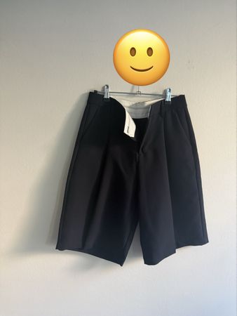 Klassische Büro-Shorts aus Wollmix – Grösse 36 (S) – wie neu